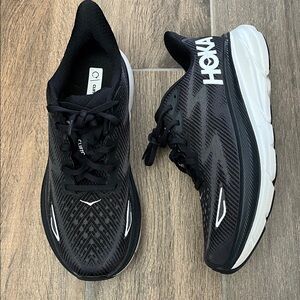 HOKA Women’s Clifton Running Shoes Black Size 8.5